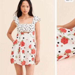 Free people Bom Bom Mini Dress